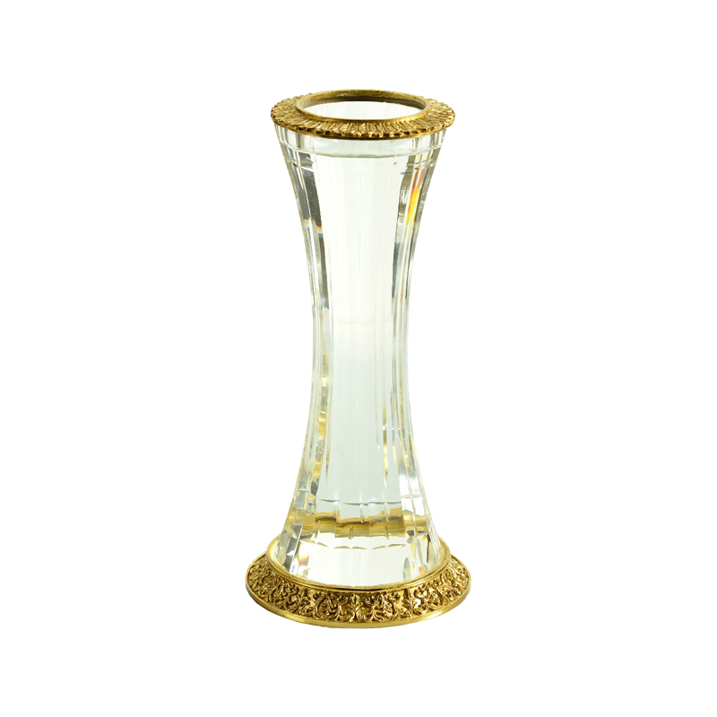 Creative design of luxurious large size crystal vases for home decorations, weddings and gifts