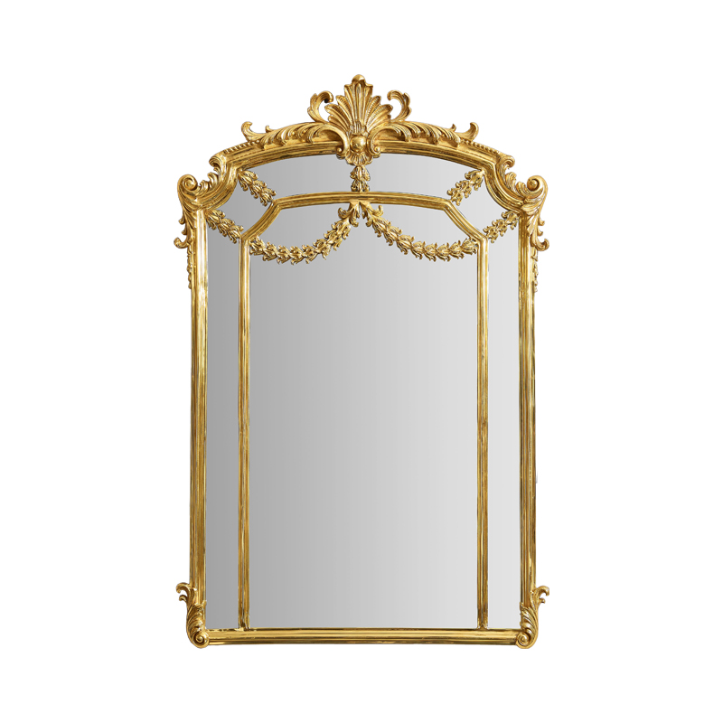 Antique Style Factory Supply Vintage Home Decor Brass Decorative Wall Mirror