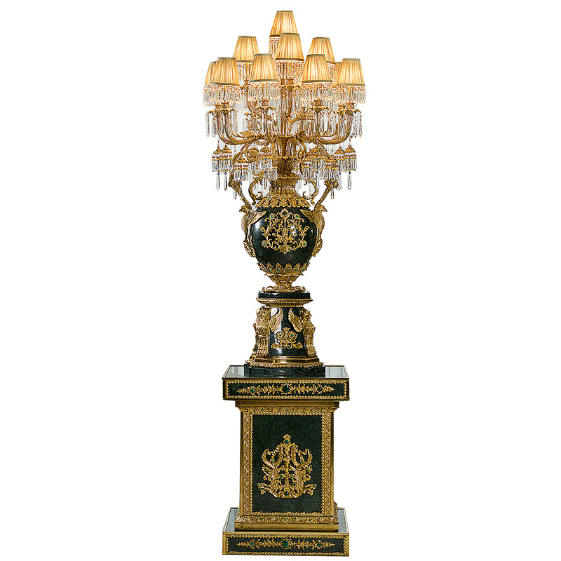 Classic Antique Decorative Living Room Luxury Stand Floor Lamp